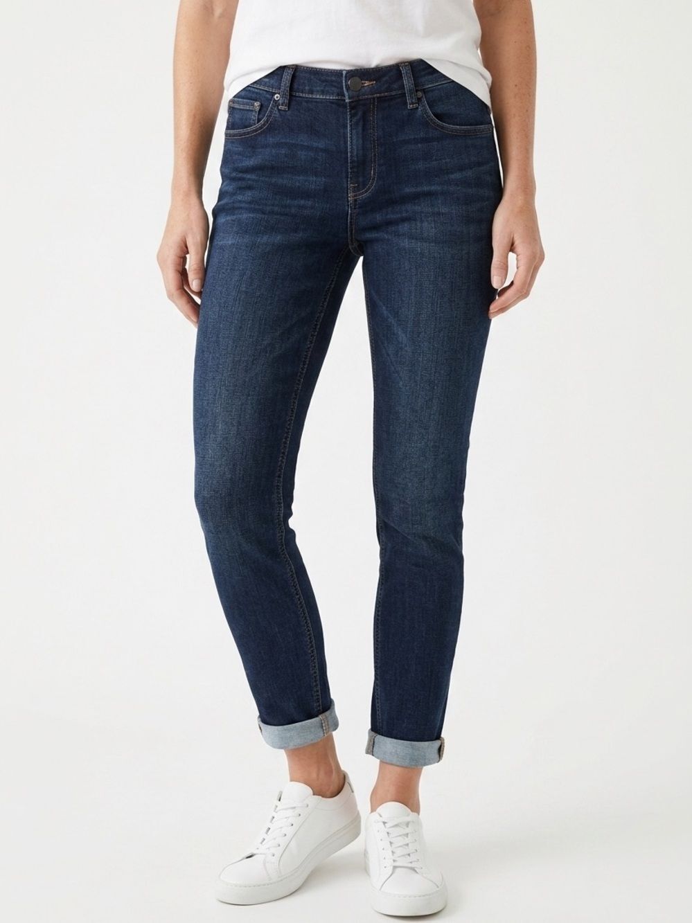 OLD NAVY | NEW Boyfriend Skinny Jeans Dark Wash Women’s Size 12